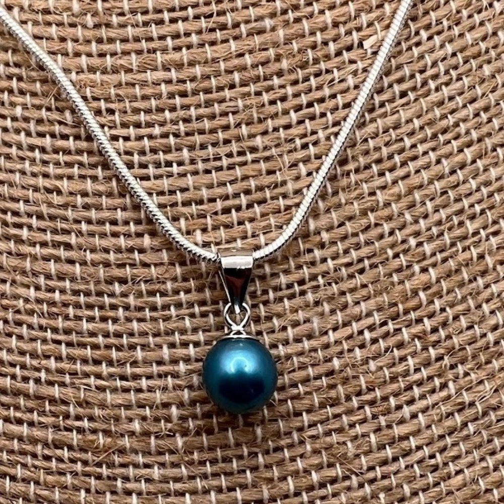Genuine Pearl Drop Necklace